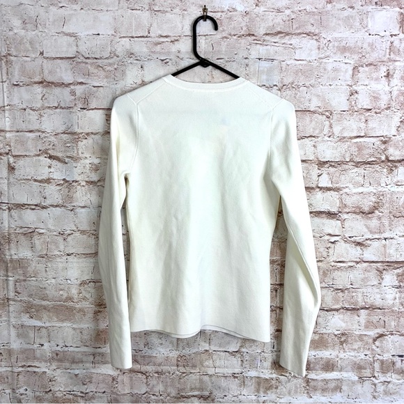 Aritzia Wilfred Shelly Cardigan - Wonder Yarn in Light Birch Size Large NEW - Picture 6 of 8